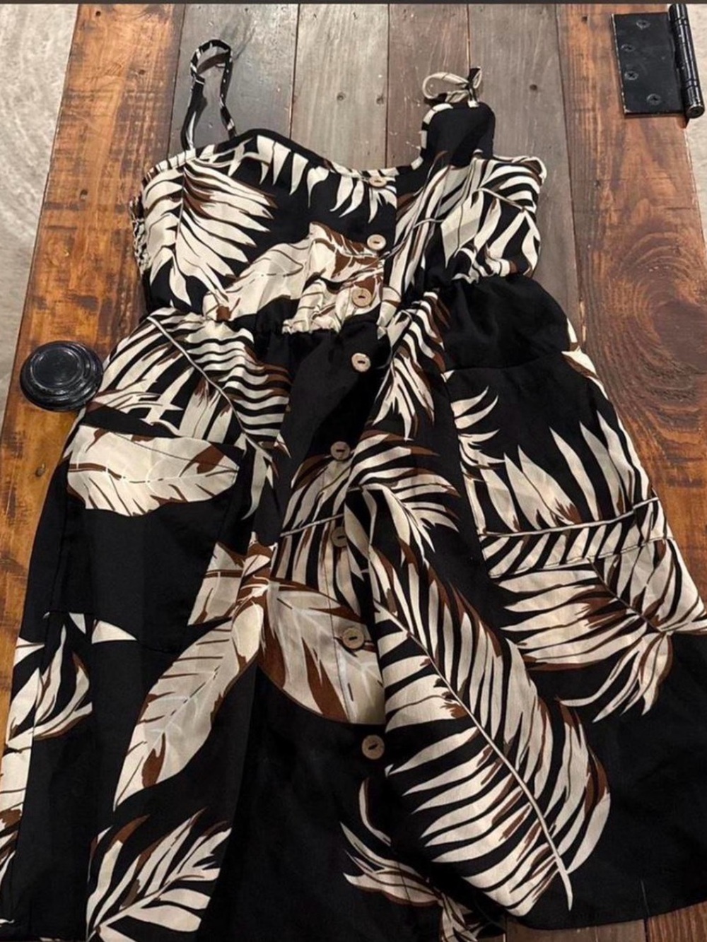 Cute palm tree dress